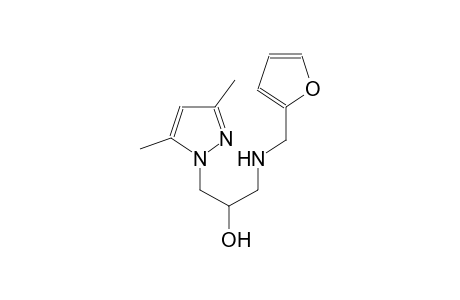 1-(3,5-dimethyl-1H-pyrazol-1-yl)-3-[(2-furylmethyl)amino]-2-propanol