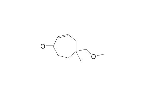 2-Cyclohepten-1-one, 5-(methoxymethyl)-5-methyl-