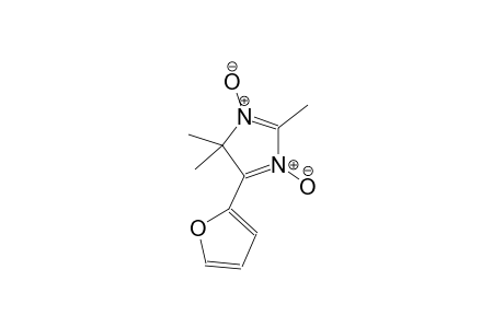 4H-imidazole, 5-(2-furanyl)-2,4,4-trimethyl-, 1,3-dioxide