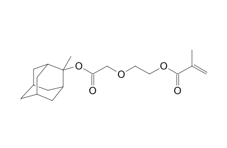 2-(2-(2-methyl-2-adamantyloxy)-2-oxoethoxy)ethyl methacrylate