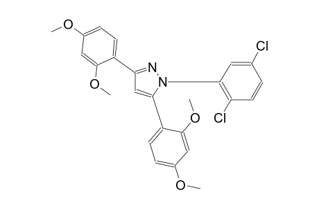1-(2,5-dichlorophenyl)-3,5-bis(2,4-dimethoxyphenyl)-1H-pyrazole