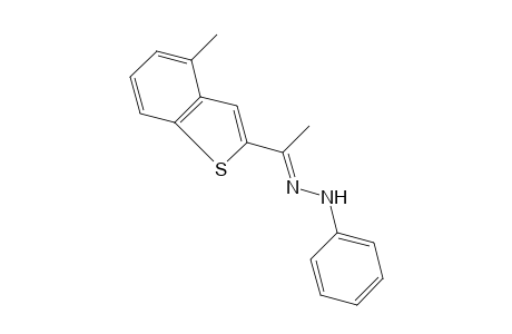 METHYL 4-METHYLBENZO[b]THIEN-2-YL KETONE, PHENYLHYDRAZONE