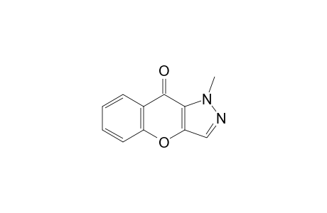 N-Methylchromeno[2,3-d]pyrazol-9-one