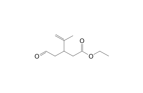 3-(2-ketoethyl)-4-methyl-pent-4-enoic acid ethyl ester