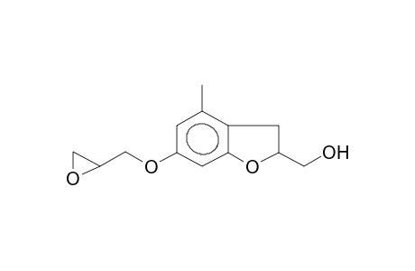 4-METHYL-2-HYDROXYMETHYL-6-(2,3-EPOXYPROPOXY)-2,3-DIHYDROBENZO[B]FURAN