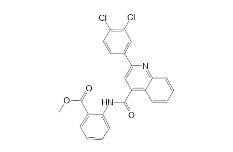 Methyl 2-({[2-(3,4-dichlorophenyl)-4-quinolinyl]carbonyl}amino)benzoate