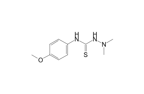 1,1-dimethyl-4-(p-methoxyphenyl)-3-thiosemicarbazide