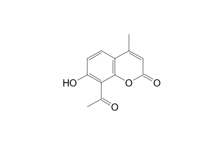 8-acetyl-7-hydroxy-4-methylcoumarin