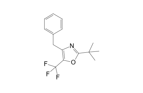 2-tert-butyl-4-(phenylmethyl)-5-(trifluoromethyl)-1,3-oxazole