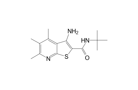 3-Amino-N-tert-butyl-4,5,6-trimethyl-2-thieno[2,3-b]pyridinecarboxamide