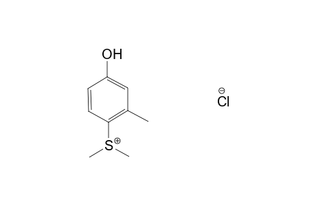 dimethyl(4-hydroxy-o-tolyl)sulfonium chloride
