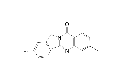 2-Fluoro-7-methylisoindolo[1,2-b]quinazolin-10(12H)-one