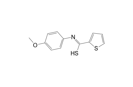 2-Thiophenecarbothioamide, N-(4-methoxyphenyl)-