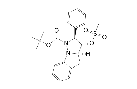 (2RS,3SR,3AR)-1-tert-BUTOXYCARBONYL-2,3,3A,4-TETRAHYDRO-1H-PYRAZOLO-[1,5-A]-INDOL-3-YL-METHANESULFONATE