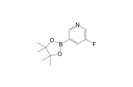 3-(4,4,5,5-Tetramethyl-1,3,2-dioxaborolan-2-yl)-5-Fluoropyridine