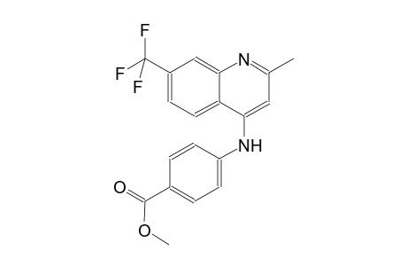 benzoic acid, 4-[[2-methyl-7-(trifluoromethyl)-4-quinolinyl]amino]-, methyl ester