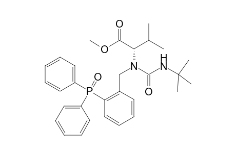 (2S,1'RS)-2-[N-(1'-N-tert-Butylcarbamoy)-(o-diphenylphosphinoyl)benzyl]amino-3-methylbutanoic acid methyl ester