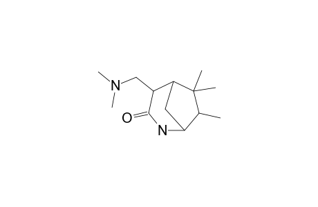 exo-4-(Dimethylamino)methyl-6,6,7-trimethyl-2-azabicyclo[3.2.1]octane-3-one