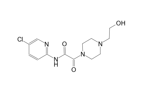 1-piperazineacetamide, N-(5-chloro-2-pyridinyl)-4-(2-hydroxyethyl)-alpha-oxo-