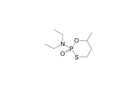 2-OXO-2-DIETHYLAMINO-4-METHYL-1,3,2-THIAOXAPHOSPHORINANE