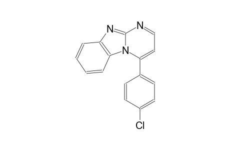 pyrimido[1,2-a]benzimidazole, 4-(4-chlorophenyl)-