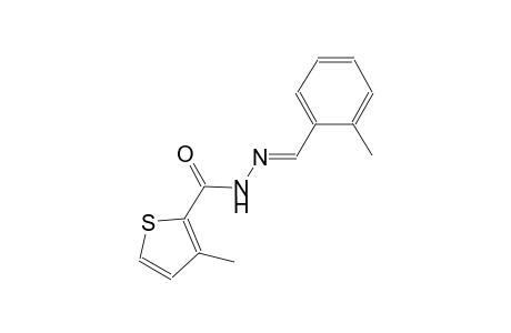3-methyl-N'-[(E)-(2-methylphenyl)methylidene]-2-thiophenecarbohydrazide