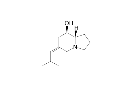 (6Z,8R,8aS)-6-(2-methylpropylidene)-2,3,5,7,8,8a-hexahydro-1H-indolizin-8-ol