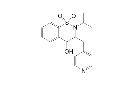 2H-1,2-benzothiazin-4-ol, 3,4-dihydro-2-(1-methylethyl)-3-(4-pyridinylmethyl)-, 1,1-dioxide