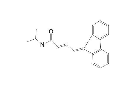 N-Isopropyl-4-[fluoren-9-ylidene]but-2-enoic acid amide