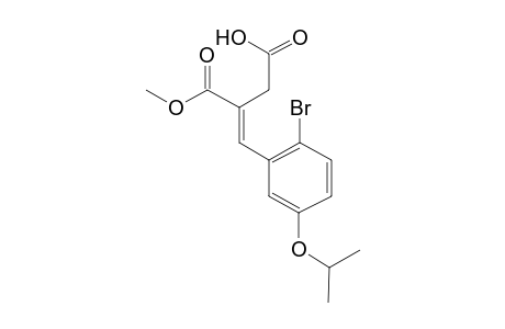 (3E)-4-(2-Bromo-5-isopropoxyphenyl)-3-(methoxycarbonyl)-3-butenoic acid