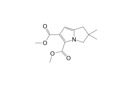 6,6-Dimethyl-5,7-dihydropyrrolizine-2,3-dicarboxylic acid dimethyl ester