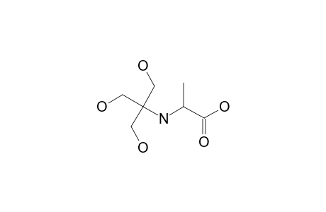 2-[(2-hydroxy-1,1-dimethylol-ethyl)amino]propionic acid