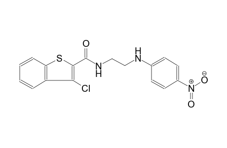 benzo[b]thiophene-2-carboxamide, 3-chloro-N-[2-[(4-nitrophenyl)amino]ethyl]-