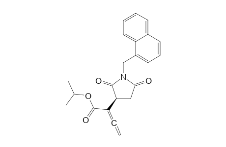 (S)-isopropyl 2-(1-(naphthalen-1-ylmethyl)-2,5-dioxopyrrolidin-3-yl)buta-2,3-dienoate