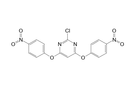 2-Chloranyl-4,6-bis(4-nitrophenoxy)pyrimidine