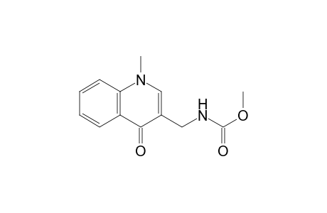 Carbamic acid, [(1,4-dihydro-1-methyl-4-oxo-3-quinolinyl)methyl]-, methyl ester