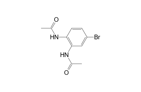 N-[2-(Acetylamino)-4-bromophenyl]acetamide