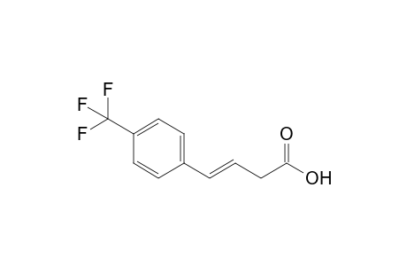 (E)-4-(p-Trifluoromethylphenyl)but-3-enoic acid