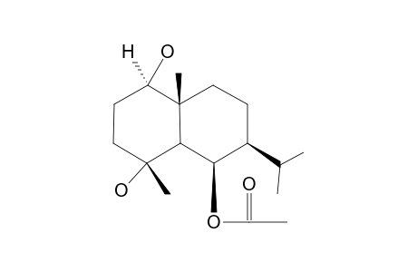1B,4A-DIHYDROXY-6B-ACETOXYEUDESMANE