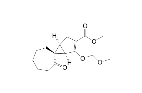 (1R * ,1'R * ,5S * )-2-(methoxymethoxy)-2'-oxospiro[bicyclo[3.1.0]hex-2-ene-6,1'-cycloheptane]-3-carboxylate