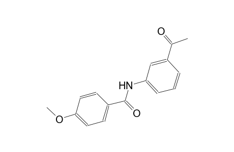 N-(3-acetylphenyl)-4-methoxybenzamide