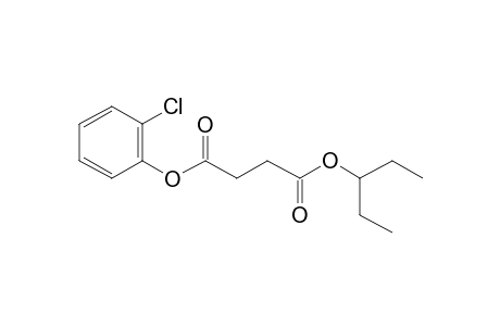 Succinic acid, 2-chlorophenyl 3-pentyl ester