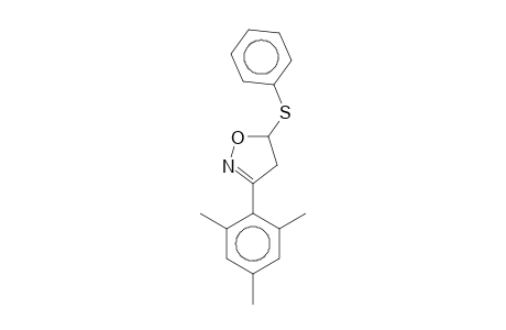 2-Isoxazoline, 3-mesityl-5-phenylthio-