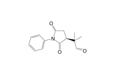 (S)-2-(1-phenyl-2,5-dioxopyrrolidin-3-yl)-2-methylpropanal
