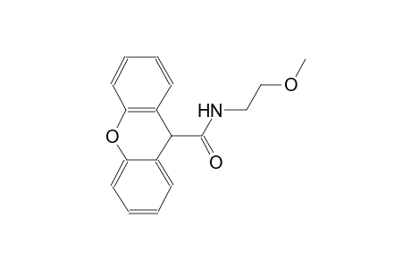 N-(2-methoxyethyl)-9H-xanthene-9-carboxamide