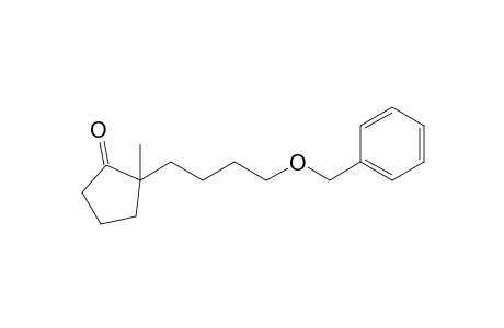 2-(4-Benzyloxybutyl)-2-methylcyclopentanone