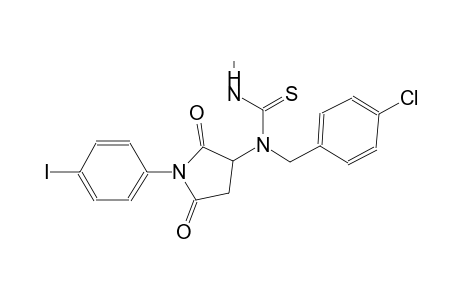 N-(4-chlorobenzyl)-N-[1-(4-iodophenyl)-2,5-dioxo-3-pyrrolidinyl]-N'-methylthiourea