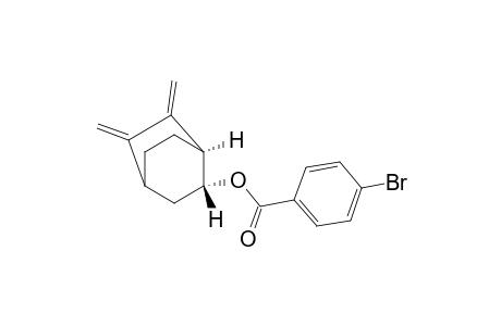 Benzoic acid, 4-bromo-, 5,6-bis(methylene)bicyclo[2.2.2]oct-2-yl ester, [1S-(1.alpha.,2.alpha.,4.alpha.)]-
