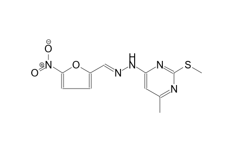 5-nitro-2-furaldehyde [6-methyl-2-(methylsulfanyl)-4-pyrimidinyl]hydrazone
