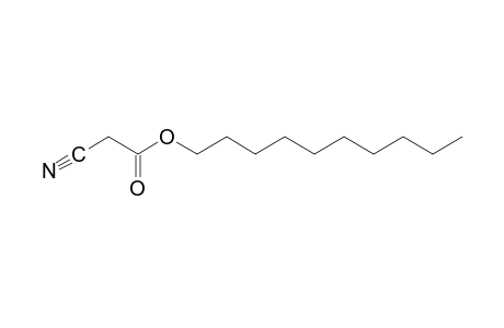 Cyanoacetic acid, decyl ester